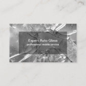 Reparatur und Austausch von Autoglas Visitenkarte (Vorderseite)