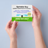 Reparatur und Installation von Sprinklern Flyer (Gruppe)