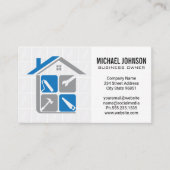 Reparatur- und Reinigungsdienste | Badezimmer Tile Visitenkarte (Vorderseite)