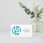 Reparatur- und Servicekarte Visitenkarte (Stehend Vorderseite)