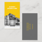 Reparatur von Ausrüstungen Visitenkarte (Vorne/Hinten)