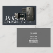 Reparatur von Ausrüstungen Visitenkarte (Vorne/Hinten)