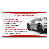Reparatur von Auto Magnetische Visitenkarte (Vorderseite)