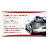 Reparatur von Auto Magnetische Visitenkarte (Vorderseite)
