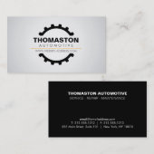 Reparatur von Auto-Motorrädern 2, Mechanik Visitenkarte (Vorne/Hinten)