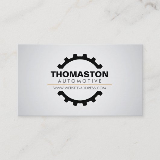 Reparatur von Auto-Motorrädern 2, Mechanik Visitenkarte (Vorderseite)