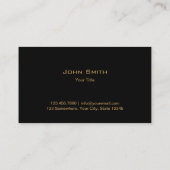 Reparatur von Auto Royal Gold Shield Red Metal Visitenkarte (Rückseite)