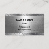 Reparatur von Auto von mobilen Maschinen und Gerät Visitenkarte (Rückseite)