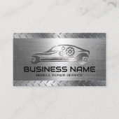 Reparatur von Auto von mobilen Maschinen und Gerät Visitenkarte (Vorderseite)