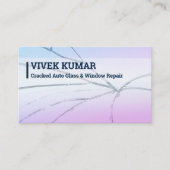 Reparatur von Autoglas Visitenkarte (Vorderseite)