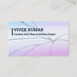 Reparatur von Autoglas Visitenkarte