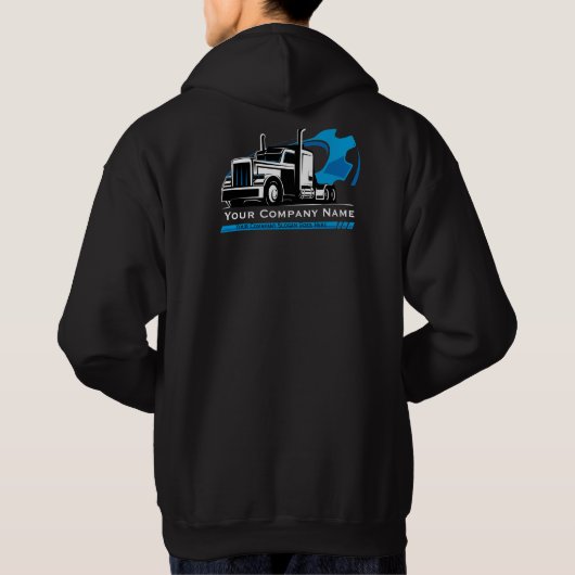 Reparatur von beruflichen LKW-Abschleppanlagen Hoodie (Rückseite)