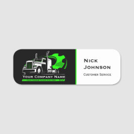 Reparatur von beruflichen LKW-Abschleppanlagen Namensschild