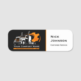 Reparatur von beruflichen LKW-Abschleppanlagen Namensschild