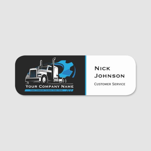 Reparatur von beruflichen LKW-Abschleppanlagen Namensschild (Vorderseite)