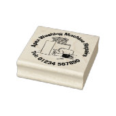 Reparatur von Haushaltsgeräten Cartoon Gummistempel (Stempel)