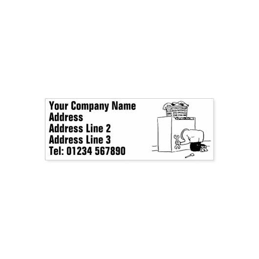 Reparatur von Haushaltsgeräten und White Goods Permastempel (Design)