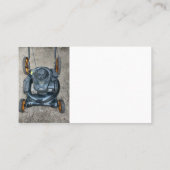 Reparatur von Kleinmähern für Motor Visitenkarte (Rückseite)