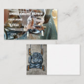 Reparatur von Kleinmähern für Motor Visitenkarte (Vorne/Hinten)