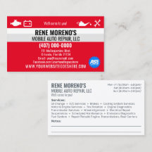 Reparatur von Kraftfahrzeugen 2-seitig