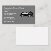 Reparatur von Kraftfahrzeugen Visitenkarte (Vorne/Hinten)