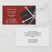 Reparatur von Kraftfahrzeugen Visitenkarte (Vorne/Hinten)