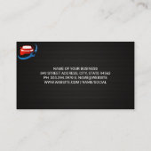 Reparatur von mechanischen Auto Visitenkarte (Rückseite)