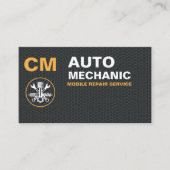 Reparatur von mobilen mechanischen Auto Visitenkarte (Vorderseite)