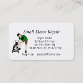 Reparatur von Motor-PCs für kleine Unternehmen Visitenkarte (Vorderseite)