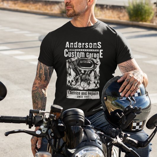 Reparatur von Motorrädern T-Shirt