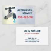 Reparatur von Notstandspolzen Visitenkarte (Vorne/Hinten)