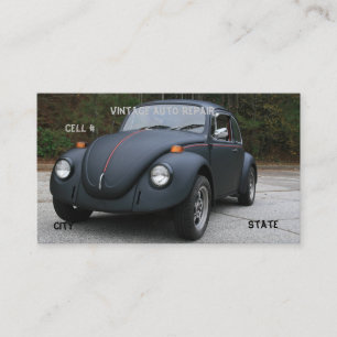Reparatur von Oldtimern Visitenkarte