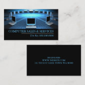 Reparatur von PC-Notebook-Visitenkarten für den Co Visitenkarte (Vorne/Hinten)