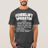 Reparatur von Staplern Cooler Preis T-Shirt (Vorderseite)