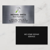 Reparatur von Zuhause-Services | Hardware Hand Too Visitenkarte (Vorne/Hinten)