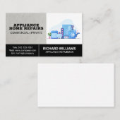 Reparatur-Zuhause-Services für technische Geräte Visitenkarte (Vorne/Hinten)