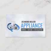 Reparaturdienste für Geräte Visitenkarte (Vorderseite)