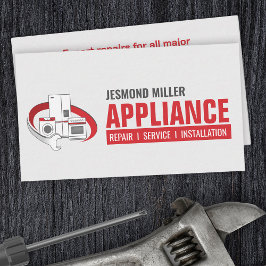 Reparaturdienste für Geräte Visitenkarte