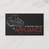 Reparaturdienste für Geräte Visitenkarte (Vorderseite)