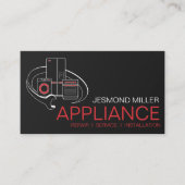 Reparaturdienste für Geräte Visitenkarte (Vorderseite)