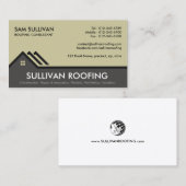 Reparaturen an Bauunternehmen des Auftragnehmers Visitenkarte (Vorne/Hinten)