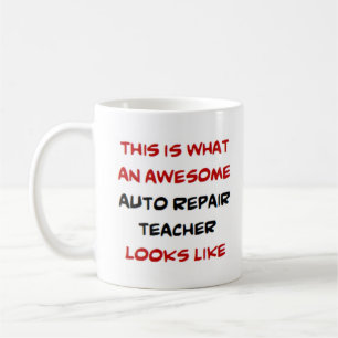 Reparaturlehrer für Auto, phantastisch Kaffeetasse