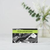 Reparaturmechanismus für mobile Fahrzeuge Visitenkarte (Stehend Vorderseite)