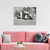 Reparaturservice für Auto, 1942 Leinwanddruck (Insitu (Wohnzimmer))