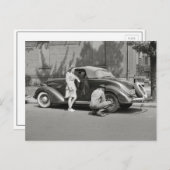 Reparaturservice für Auto, 1942 Postkarte (Vorne/Hinten)