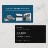 Reparaturservice für Büromaschinen Visitenkarte (Vorne/Hinten)