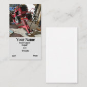 Reparaturservice für kleine Motoren Visitenkarte (Vorne/Hinten)