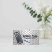 Reparaturservice für Mobiltelefone Beruflich Visitenkarte (Stehend Vorderseite)