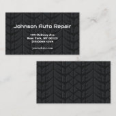 Reparaturservice für Reifen von Auto Visitenkarte (Vorne/Hinten)