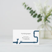 Reparaturservice und Dienstkarte Visitenkarte (Stehend Vorderseite)